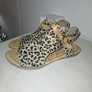 Leopard Print Sandals